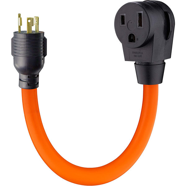 KATIER Welder Plug Adapter, 30 Amp To 50 Amp Power Generator Outlet
